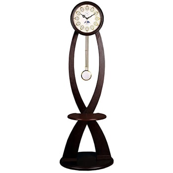 ساعت ایستاده مدرن لوتوس قهوه ای مدل Modern Floor Clock MF-122 BR