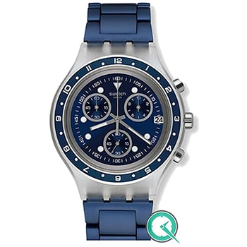 ساعت سواچ Swatch | اسپرت، کرنوگراف، رنگ آبی | کد SVCK4077AG