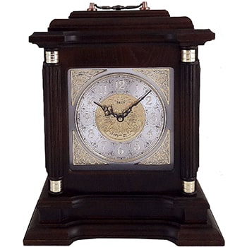 ساعت رومیزی کلاسیک چوبی برند والتر مدل 2205