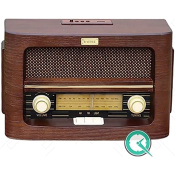 رادیو چوبی برند والتر Walther | کد 627