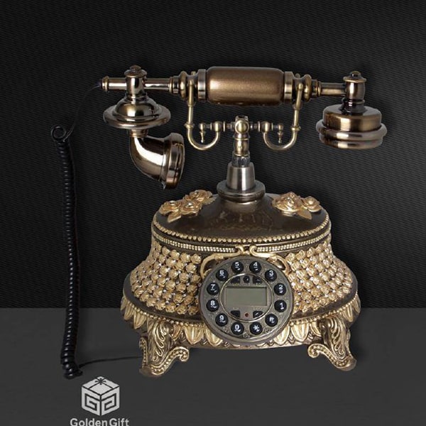 تلفن سلطنتی رومیزی گلدن گیفت مدل 1112A