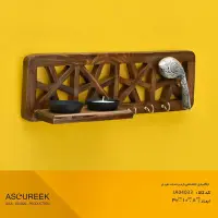  شلف دیواری چوبی