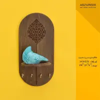  شلف دیواری چوبی