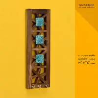  شلف دیواری چوبی