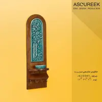  شلف دیواری چوبی