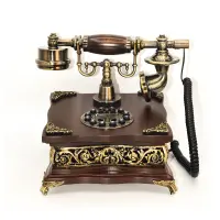 تلفن چوبی دکوری