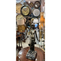 مجسمه ساعتی برند کد 1403، سایز 86x17 سانتی متر، دارای ساعتی کوچک برای نمایش و اطلاع از زمان  جهیزیه