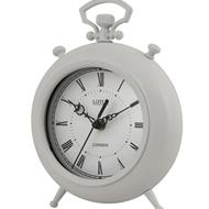 ساعت فلزی رومیزی لوتوس کد BS-500 رنگ WHITE خرید ساعت رومیزی