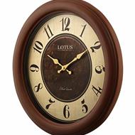 ساعت دیواری چوبی لوتوس مدل 1003 مشخصات ساعت دیواری