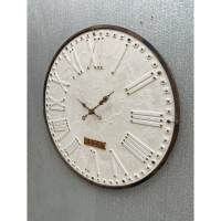 ساعت دیواری چوبی مدل کوبه، ساعت دیواری با اصالت چوب طبیعی در دو سایز باشکوه 60 و 90 سانت | یک اثر هنری مینیمال و ماندگار