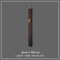 ساعت دیواری مدرن لاکوی کد WMC-1501، ساعت دیواری لاکوی با متریال با کیفیت و با دوام، طراحی مینیمال، دارای موتور آرامگرد و 5 سال گارانتی، رنگ مشکی