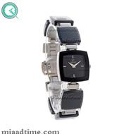 ساعت مچی ویولت زنانه سرامیکی مربع استیل صفحه مشکی کد 0311/2L قیمت ساعت ویولت زنانه اصل