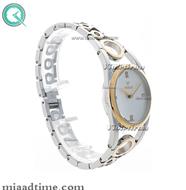 ساعت ویولت Violet زنانه گرد دورنگ صفحه سفید کد 0373/2L خرید اینترنتی ساعتهای زنانه ویولت