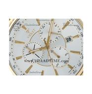 ساعت ویولت Violet مردانه کرنوگراف گرد فلزی طلایی صفحه سفید کد 0358/2G خرید اینترنتی ساعت ویولت