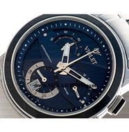 ساعت مچی ویولت زنانه کرنوگراف گرد فلزی استیل صفحه سرمه ای مدل 0411/2L مدل ساعت مچی زنانه بند استیل