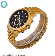 ساعت مچی سیتیزن مردانه کرنوگراف طلایی صفحه مشکی مدل 81205/2G ساعت مچی مردانه مارک دار