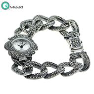 ساعت مچی زنانه نقره HF کد 081 هانگ