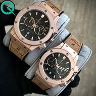 ساعت مچی ست هابلوت مدل 3326 رزگلد خرید ساعت مچی مردانه سه موتوره ارزان