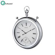 ساعت دیواری فلزی لوتوس مدل 16038 SILVER/WH مشخصات ساعت دیواری