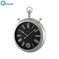 ساعت دیواری فلزی لوتوس مدل 16038 SILVER مشخصات ساعت دیواری
