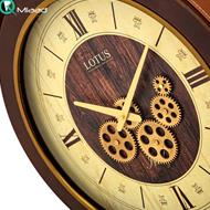 ساعت دیواری چوبی لوتوس کد 400403 خرید ساعت دیواری
