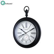 ساعت دیواری فلزی لوتوس مدل 4031 Black ساعت دیواری لوکس