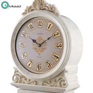 ساعت سالنی لوتوس مدل 219 New WHITE/MARBLE عکس ساعت ایستاده جدید