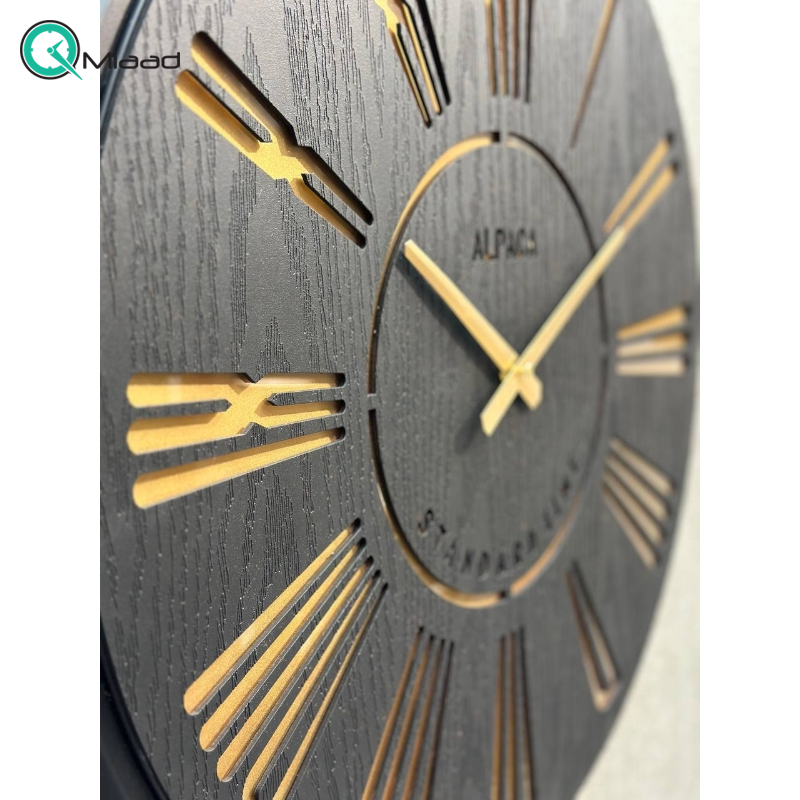 ساعت دیواری مدل SO10، ساعت دیواری سایز 60 با طراحی ساده و مینیمال، متریال MDF ساعت، دارای موتور آرامگرد و دو سال ضمانت خرید ساعت دیواری شیک