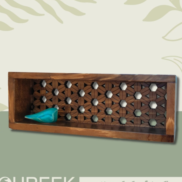 باکس نرگس مدل BX03001، باکس جذاب در عین حال ساده افقی مدل نرگس، سایز 10x8x28، مناسب ویلا و دفتر کار
