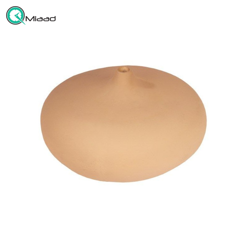 گلدان عدسی بزرگ GO27294، گلدان تزیینی و دکوری با طراحی ساده و زیبا، رنگ نسکافه ای  خرید گلدان