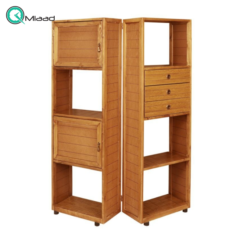 کتابخانه تاشو با کد TB04030، کتابخانه ساده و در عین حال ساده، با متریال چوب طبیعی روس، همخوانی با هر مدل دکوراسیون  کتابخانه برند آسوریک