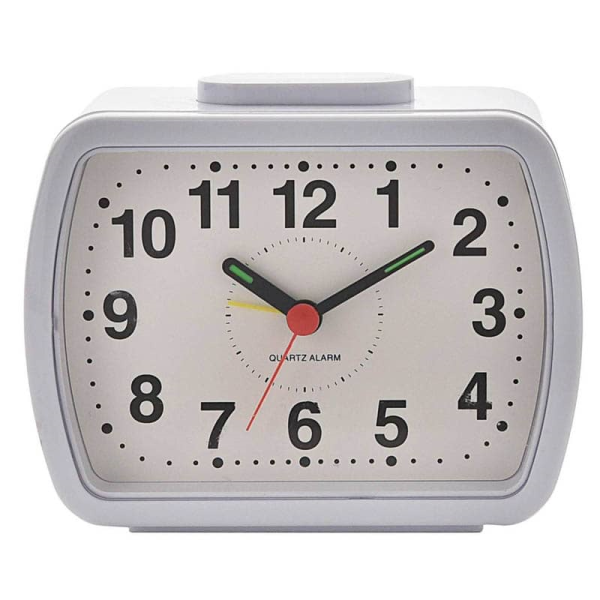 ساعت رومیزی دانیه، ساعت رومیزی فانتزی دارای آلارم، با قاب پلاستیک، تغذیه با باتری قلمی، ساعتی با تکنولوژی کوارتز| کد 309