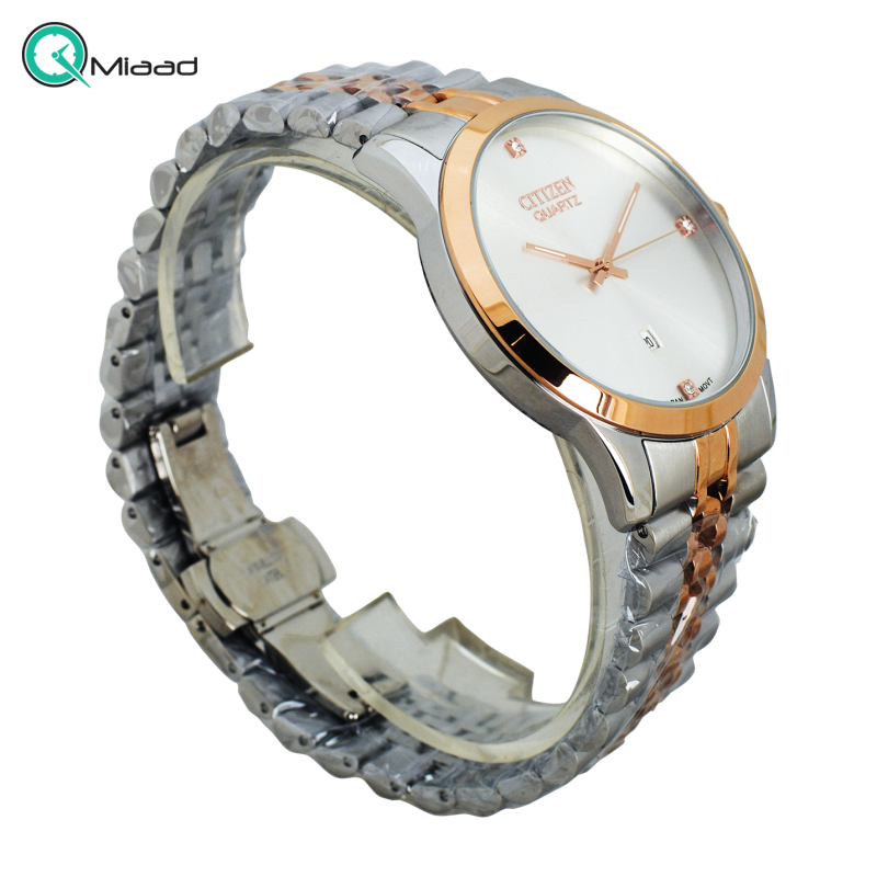 ساعت مچی ست سیتیزن، ساعت کلاسیک Vip تمام استیل درجه یک با موتور ژاپنی مدل 3399 VIP ساعت مچی مردانه