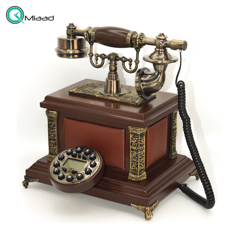 تلفن چوبی قدیمی