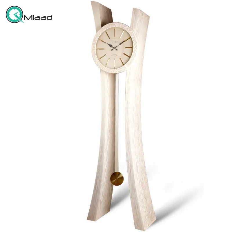 ساعت ایستاده مدرن لوتوس مدل 129 کرم ساعت ایستاده