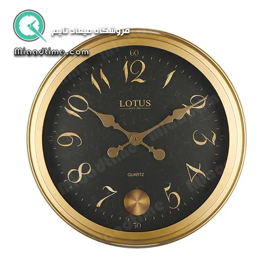 ساعت دیواری فلزی لوتوس مدل 16002 ساعت دیواری