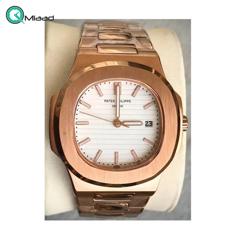 ساعت مچی مردانه پتک فیلیپ ناتیلوس، ساعت استیل رنگ ثابت با موتور ژاپن | کد 8083 ساعت مچی لوکس