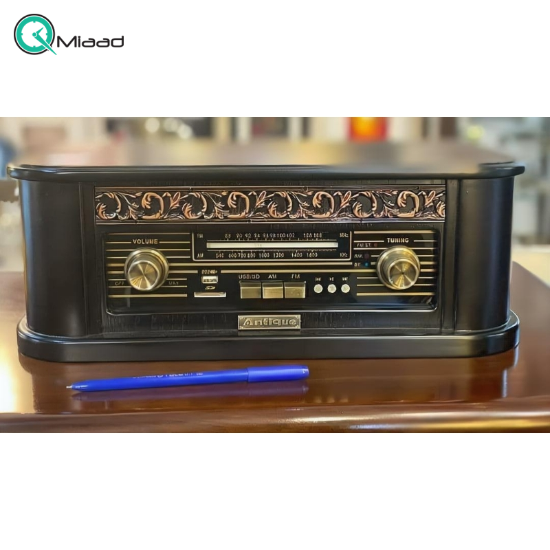 رادیو کلاسیک چوبی آنتیک مدل 091