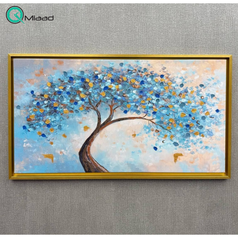 تابلو بوم نقاشی کد 2300 طرح درخت زندگی