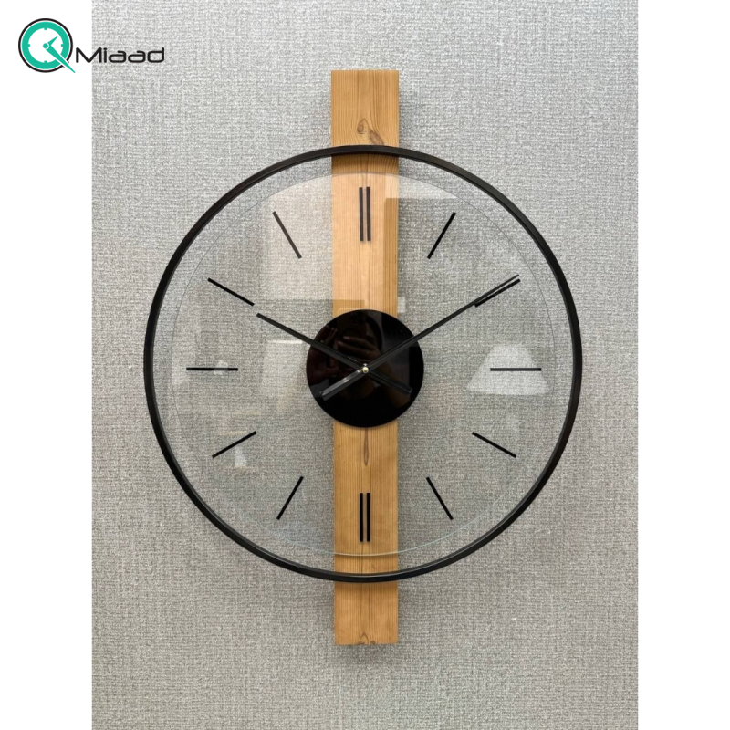 خرید ساعت دیواری مدرن و مینیمال مدل 2820 رنگ مشکی