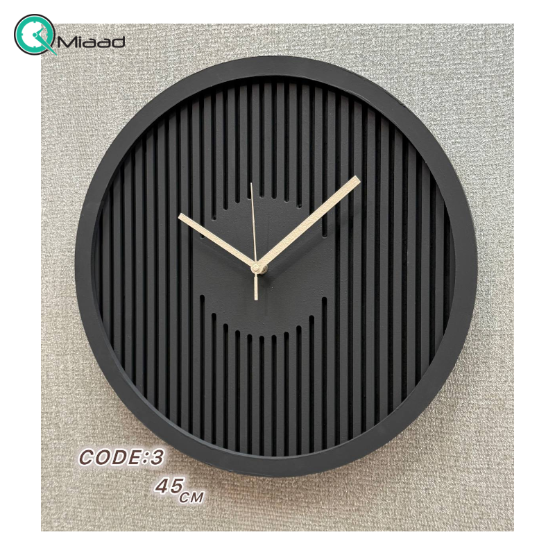  ساعت دیواری چوبی کد Code 3