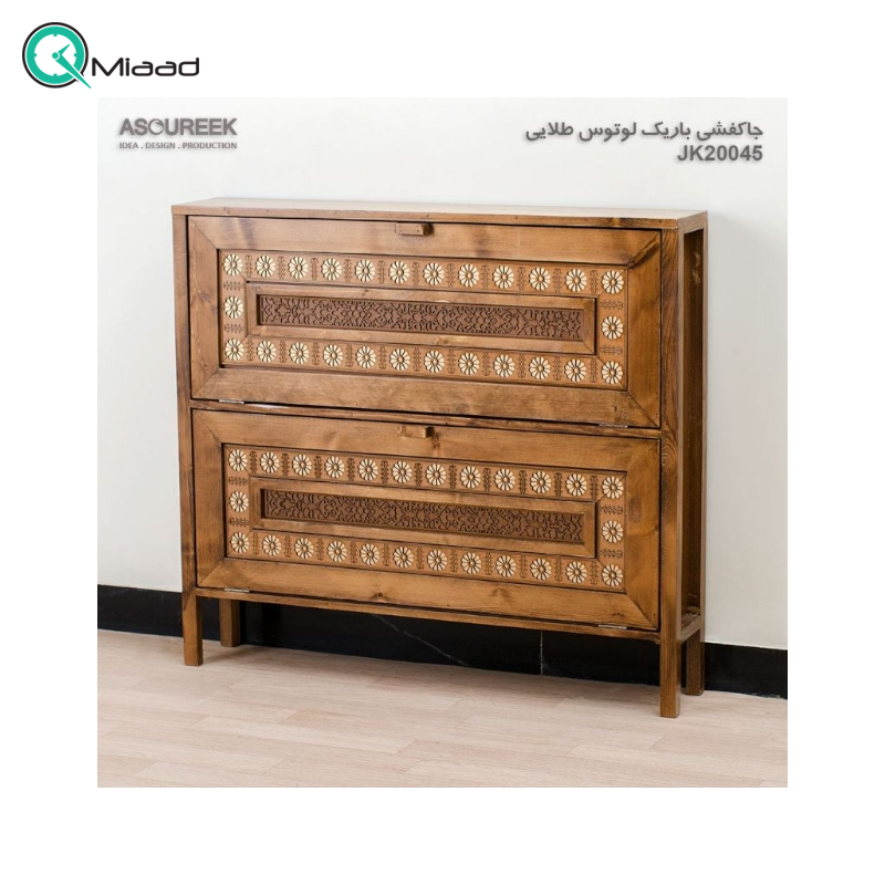 جاکفشی باریک لوتوس فیروزه ای کد JK20047