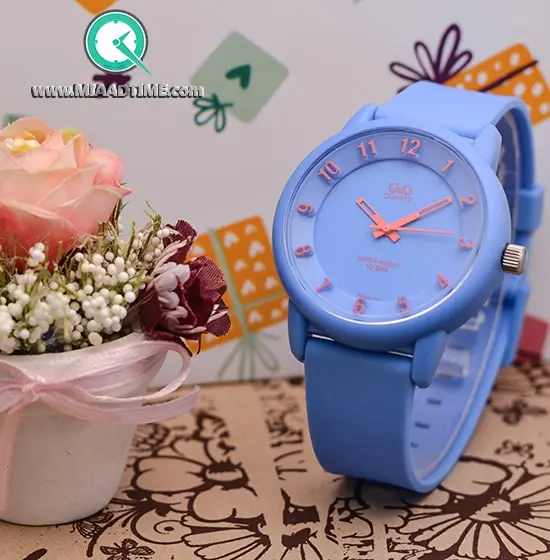 ساعت مچی دخترانه کیو اند کیو q&q کد VR52J007Y ساعت کیو اند کیو