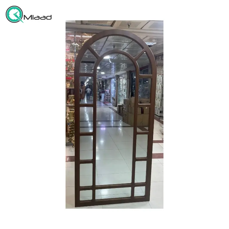 آینه ایستاده مدل پنجره ای کد 5600، آینه ای بسیار زیبا با متریال ام دی اف وکیوم ترک آینه