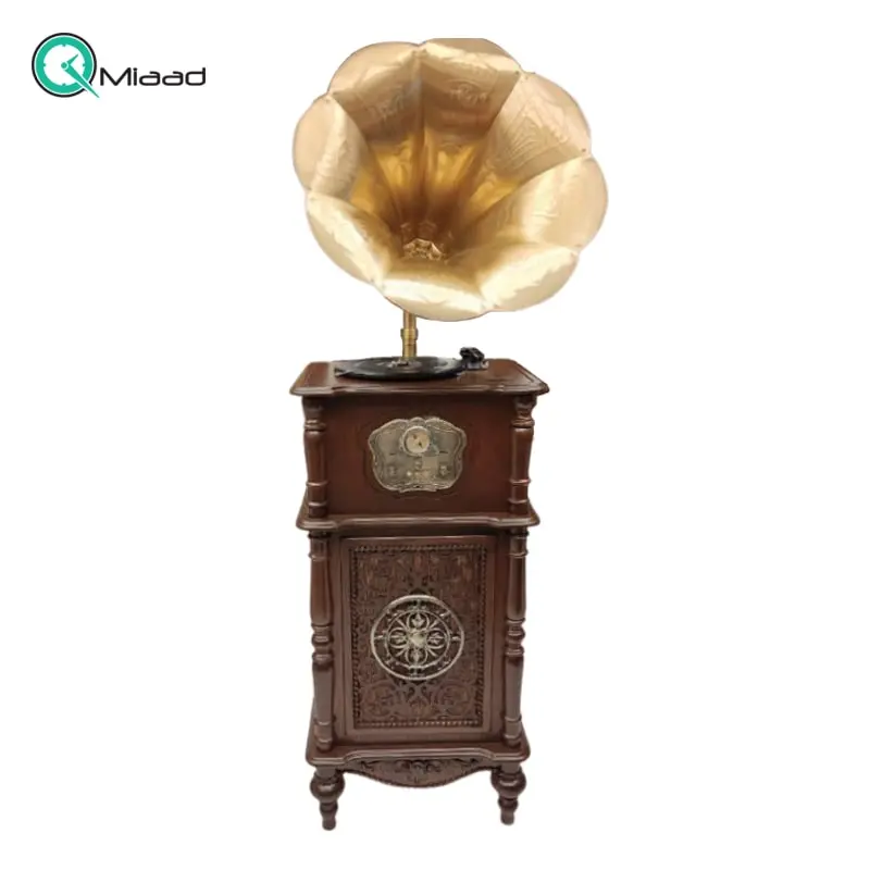 گرامافون ایستاده والتر پنج کاره مدل 3511 شیپور بزرگ گرامافون