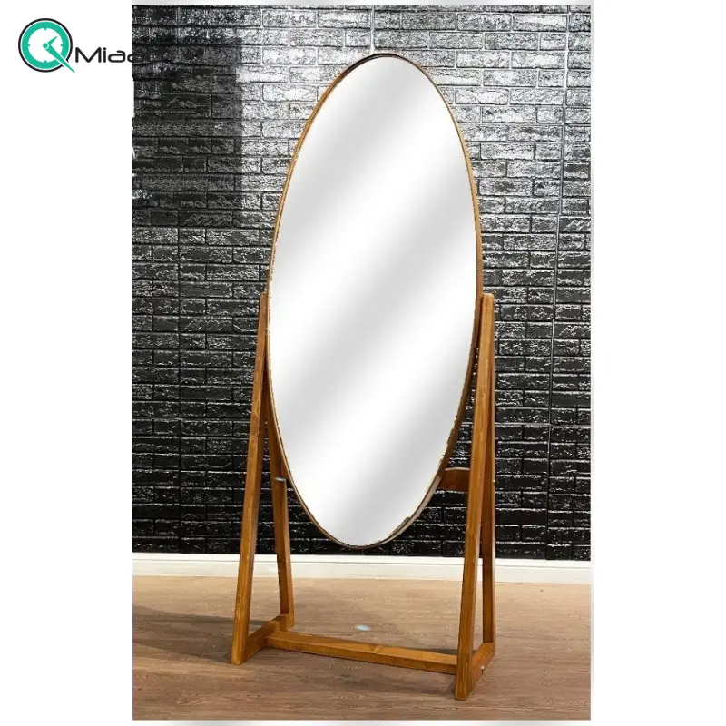 آینه ایستاده برند هاردی مدل 602، آینه بسیار زیبا و درجه یک با متریال تمام چوب بدنه، سایز 175x75 سانتی متر آینه