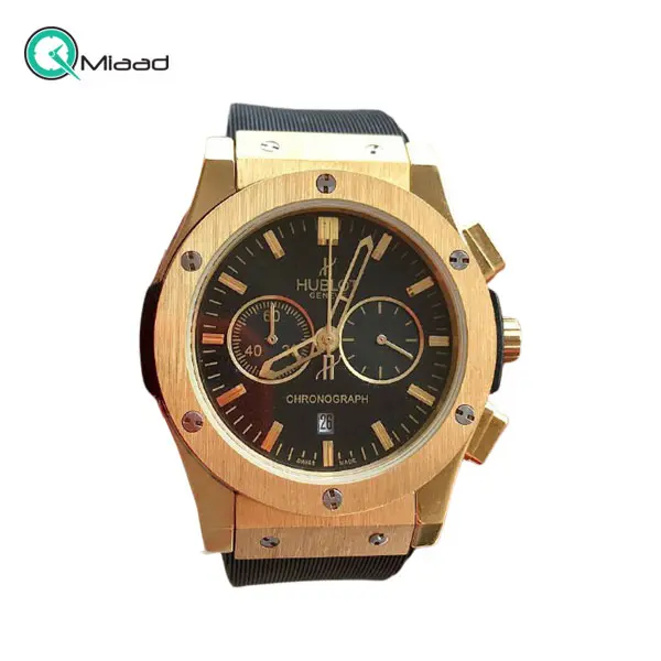 ساعت مچی مردانه هابلوت مدل 3311 گلد خرید اینترنتی ساعت مچی سه موتوره مردانه