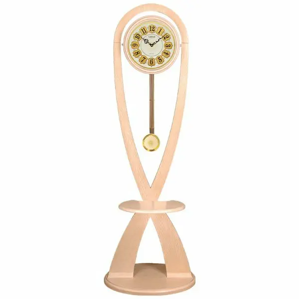 ساعت ایستاده مدرن لوتوس نسکافه ای مدل Modern Floor Clock MF-124 NE ساعت ایستاده
