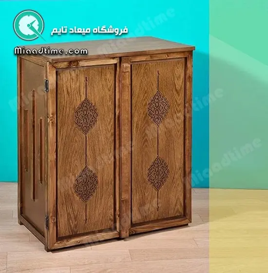 جاکفشی چوبی عباسی مدل JK04014 جاکفشی