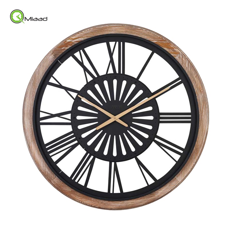 ساعت دیواری چوبی مدل ARTHUR کد WM-19027